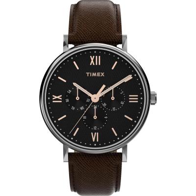 TIMEXSouthview系列手表 时尚休闲三眼计时石英男表