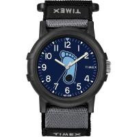 TIMEX/天美时女士运动腕表mm黑带橙盘防泼水防水