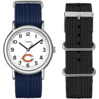 TIMEX/天美时女式时尚休闲腕表mm蓝带白面防滑表带