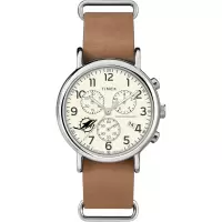 TIMEX/天美时男士 石英皮带休闲手表简约经典表盘