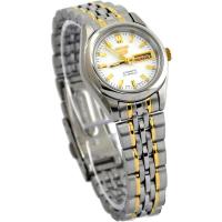 SEIKO石英表白盘女款简约时尚轻便腕表