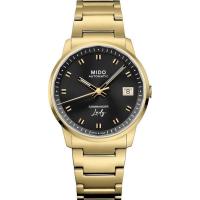 Mido/美度瑞士自动机械女表mm黑盘金PVD不锈钢女款腕表