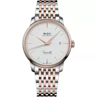 Mido瑞士男表 Baroncelli Heritage系列轻盈纤薄时尚商务自动机械腕表