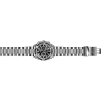 因维克塔(INVICTA)女石英表不锈钢银色26mm宽原装替换表带快运