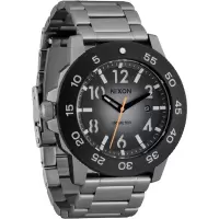 Nixon男士机械表防溅水不锈钢表带经典腕表