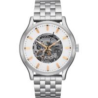 尼克松(Nixon)机械表自动防水时尚男款40mm表盘不锈钢表带