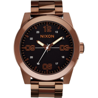 Nixon男表Corporal 不锈钢腕表 日式石英机芯 简约轻奢商务送男友