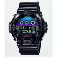 GSHOCK中性运动手表彩虹背光休闲手表DW6900RGB1防水200米