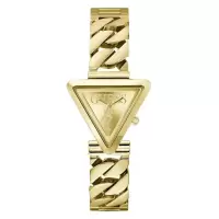 GUESS女款金表复古时尚石英表简约百搭通勤手表