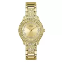 GUESS女士腕表镶钻手表Shooting Star优雅休闲风格日常通勤休闲聚