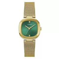 GUESS女表石英绿盘 复古时尚简约欧美风轻奢简约腕表