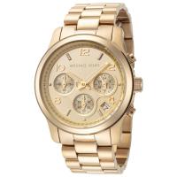 Michael Kors迈克科尔斯手表女计时码表日历石英圆形表盘
