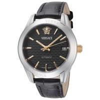 范思哲Versace手表女日期显示自动机械圆形表盘35毫米