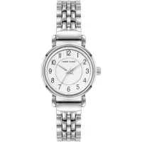 Anne Klein手表女石英圆形表盘245毫米直径矿物玻璃商务休闲