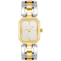 Anne Klein手表女秒针石英八角形22毫米100米防水商务休闲女表