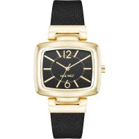 Anne Klein手表女防刮擦石英矩形表盘36毫米表径矿物玻璃商务