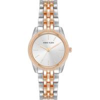 Anne Klein手表女防刮纹理表圈太阳纹表盘石英圆形表盘26毫米