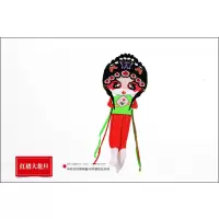 天际花旦大花旦小花旦京剧美女脸谱大型软体风筝线轮 T23