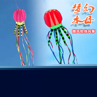 软体风筝大水母大型无骨架微风成人儿童微风新款高档立体风筝