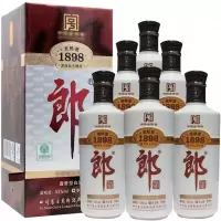 融汇酒类老酒白酒 郎酒53度 酱香型 老郎酒1898 (2011年)500mlx6瓶