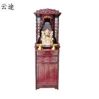 佛龛立柜财神爷供台神龛供奉桌带客厅观音台供佛柜家用经济型定制