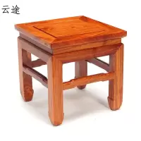 中式刺猬紫檀方凳红木茶几矮凳换鞋凳简约实木质儿童小板凳高餐凳定制
