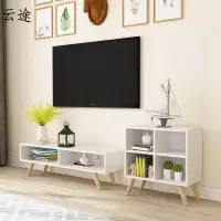 北欧电视柜实木脚现代简约小户型电视柜组合柜客厅组装卧室定制定制