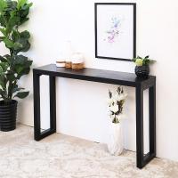 新中式纯实木玄关桌玄关台条案现代简约玄关台长条供桌靠墙边桌定制