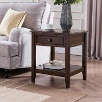 实木小茶几白蜡木正方形电话边角几沙发边几现代简约客厅边桌定制