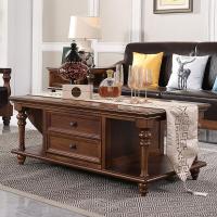 白蜡木全实木茶几1.28米客厅家具沙发角几边几方几定制