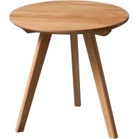 白橡木小圆茶几北欧沙发边几全实木圆几角几简约客厅茶几咖啡边桌定制