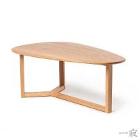 白橡木实木茶几原木异形客厅边几咖啡桌芒果茶几定制