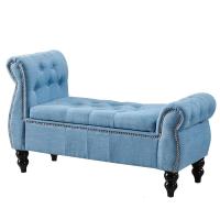 布艺沙发凳长换鞋凳床尾凳床边沙发服装店欧式简约现代定制 140cm颜色留言