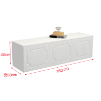 窗台榻榻米柜子地柜矮柜实木飘窗柜组合可坐储物柜卧室阳台柜定制定制 长160宽60高40三门