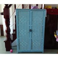 创意鞋柜多层藤编厅柜简约小储物柜 收纳柜超薄田园玄关柜定制 甘肃青海宁夏整装