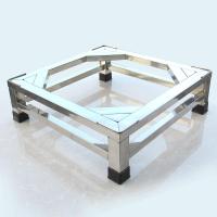 全自动滚筒洗衣机底座 通用架304不锈钢加固底座冰箱托架加高加厚定制