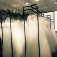 精品服装店衣架展示架高档婚纱架铁艺服装架礼服货架秀禾架落地式定制