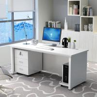 简约现公桌经济型公司电脑桌单人办公桌书桌老板写字桌子员工（新）定制