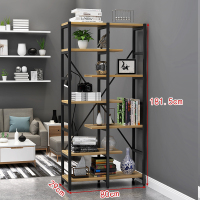 铁艺落地隔断架简约收纳架置物架书架屏风产品展示架办公室储物架定制 5层80长29深（默认发黑色，留言备注）