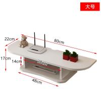 客厅电视机顶盒架路由器壁挂置物架隔板墙上收纳电视柜免打孔定制 大号80cm黑色无痕钉安装