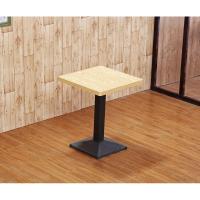 早餐店饭店快餐桌椅餐厅餐饮小吃馆烧烤奶茶店铁艺牛角椅组合定制 透明q60*60黑色方盘 标配