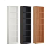 简易书架小书柜格子架订制书架落地简约现代窄柜子定做储物柜定制 180五层加两层门50宽颜色备注0.6米以下宽