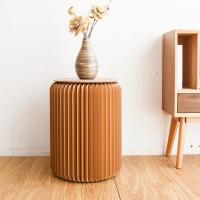 书凳子时尚创意吧台凳家用圆凳子饭桌餐凳坐垫纸片凳50cm高定制 50CM高黑色凳黑皮垫