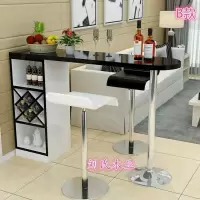 定制家居吧台家用小餐桌简约家居小吧台隔断置物架多纳储藏柜酒柜定制 B款长110宽30高105颜色备注组装框架结构