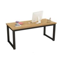电脑桌家用台式经济型单双人写字桌钢木桌长桌子90cm大桌面学习桌定制 长120*宽50*高74掌柜推荐