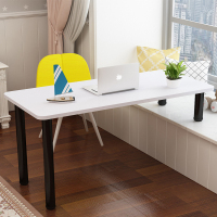 家用飘窗电脑桌卧室阳台书桌写字桌学生学习桌单人笔记本电脑桌定制 140*60两长两短
