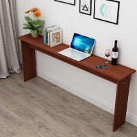 靠墙窄桌子家用小书桌简约现代细长条桌子卧室墙边写字台电脑桌子定制 长140宽40高75