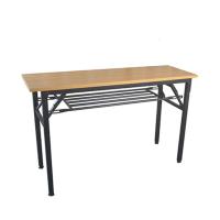 简易折叠长条桌会议培训桌会场桌桌学习写字桌电脑桌摆摊餐桌定制 200*40双层加厚加固 默认尺寸
