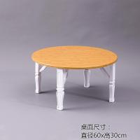 正方形折叠桌小炕桌家用地桌饭桌榻榻米桌床上折叠餐桌书桌小矮桌定 竹纹(圆)60*60*30cm送榻榻米坐垫1个 默认尺寸