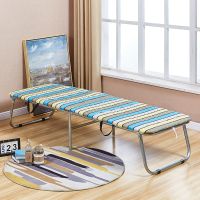 躺椅折叠床单人简易午睡两用沙发床办公室午休床午睡床医院定制 两折床60*182 80*190